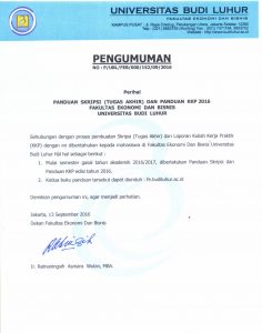 pengumuman