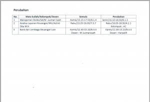 revisi jadwal 2