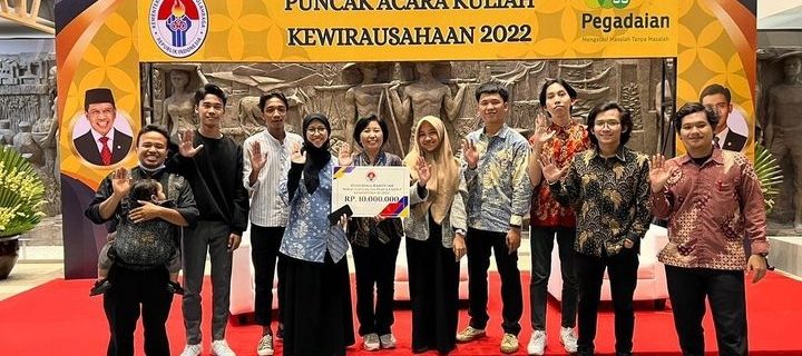 Mahasiswa FEB Pemenang Kompetisi Nasional Hibah Dana Kewirausahaan 2022 dari Kemenpora